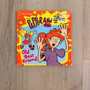 1999 Vintage Disney Pepper Ann Golden Book "Old Best Friend" 📕